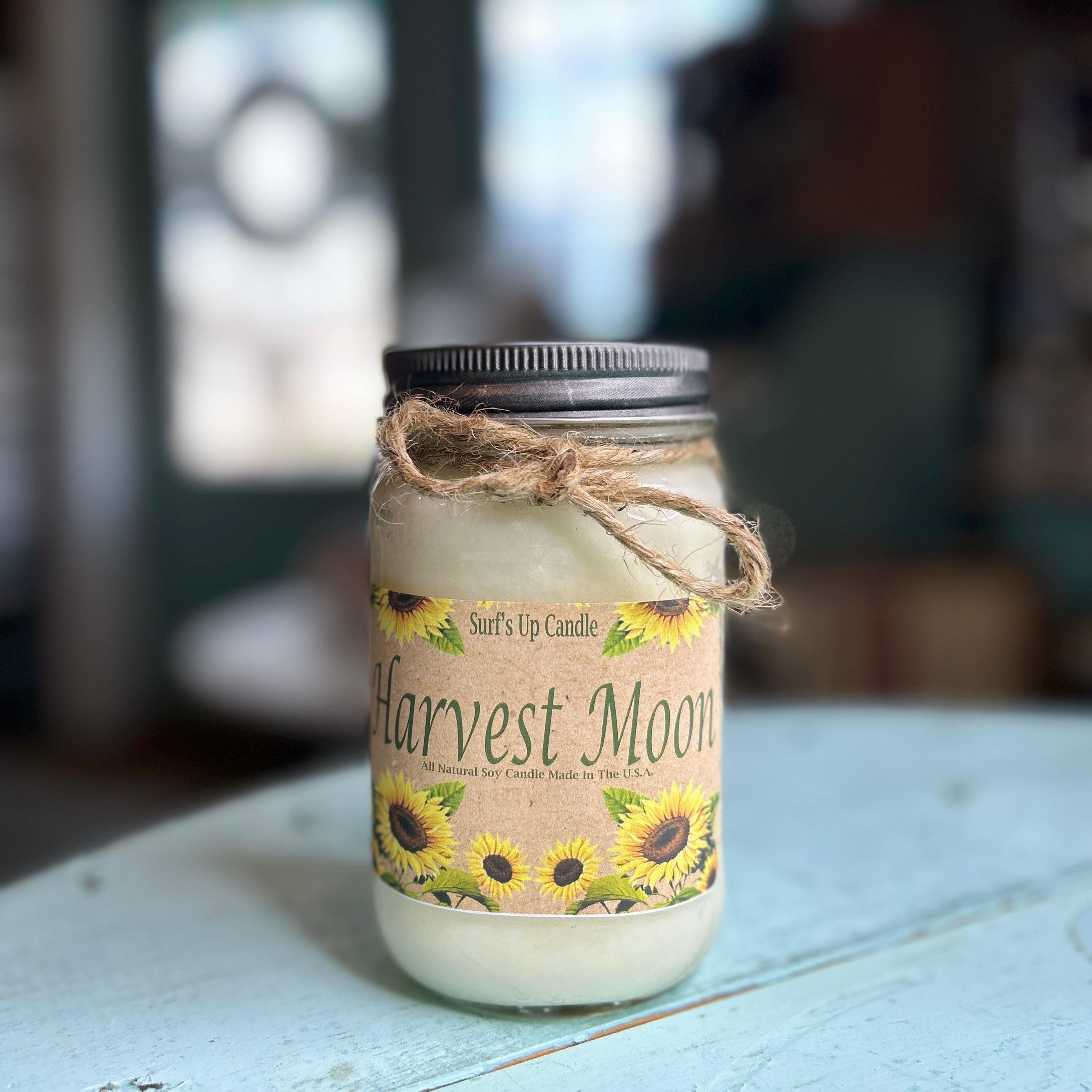 Mini Mason Jar Candle - Harvest Scents