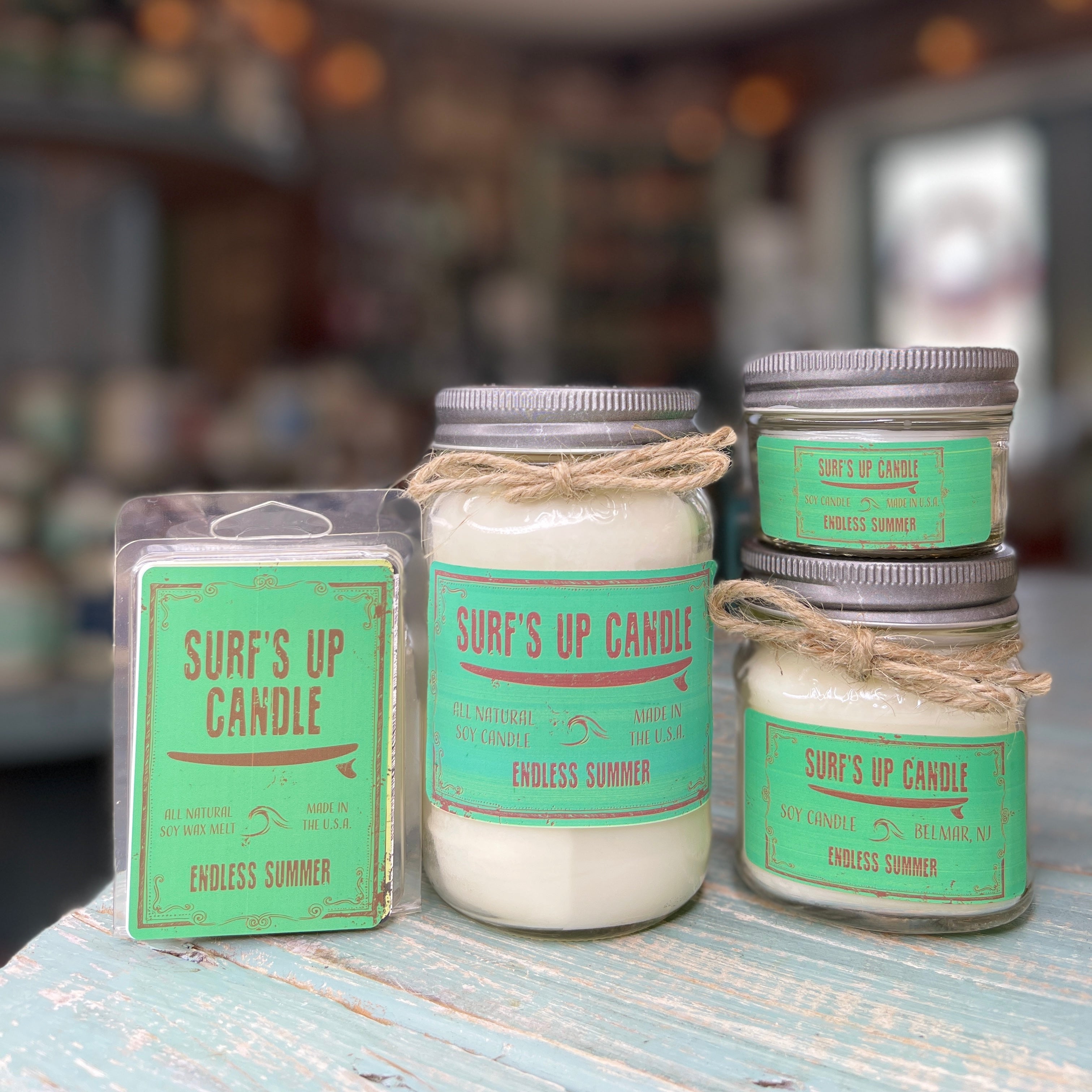 Sea Salt Pine Mason Jar Candle - Original Collection