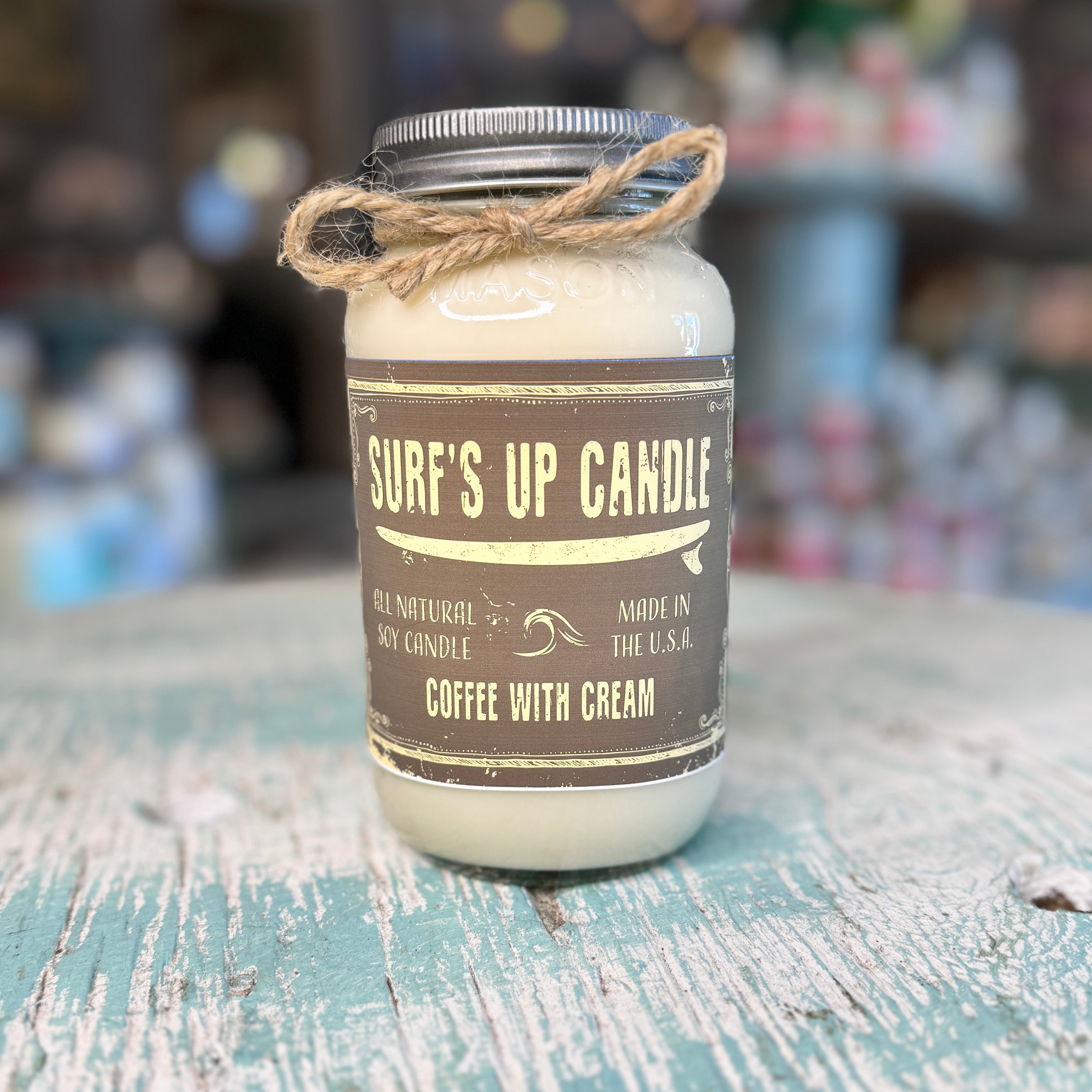 Coffee With Cream Mason Jar Candle - Original Collection