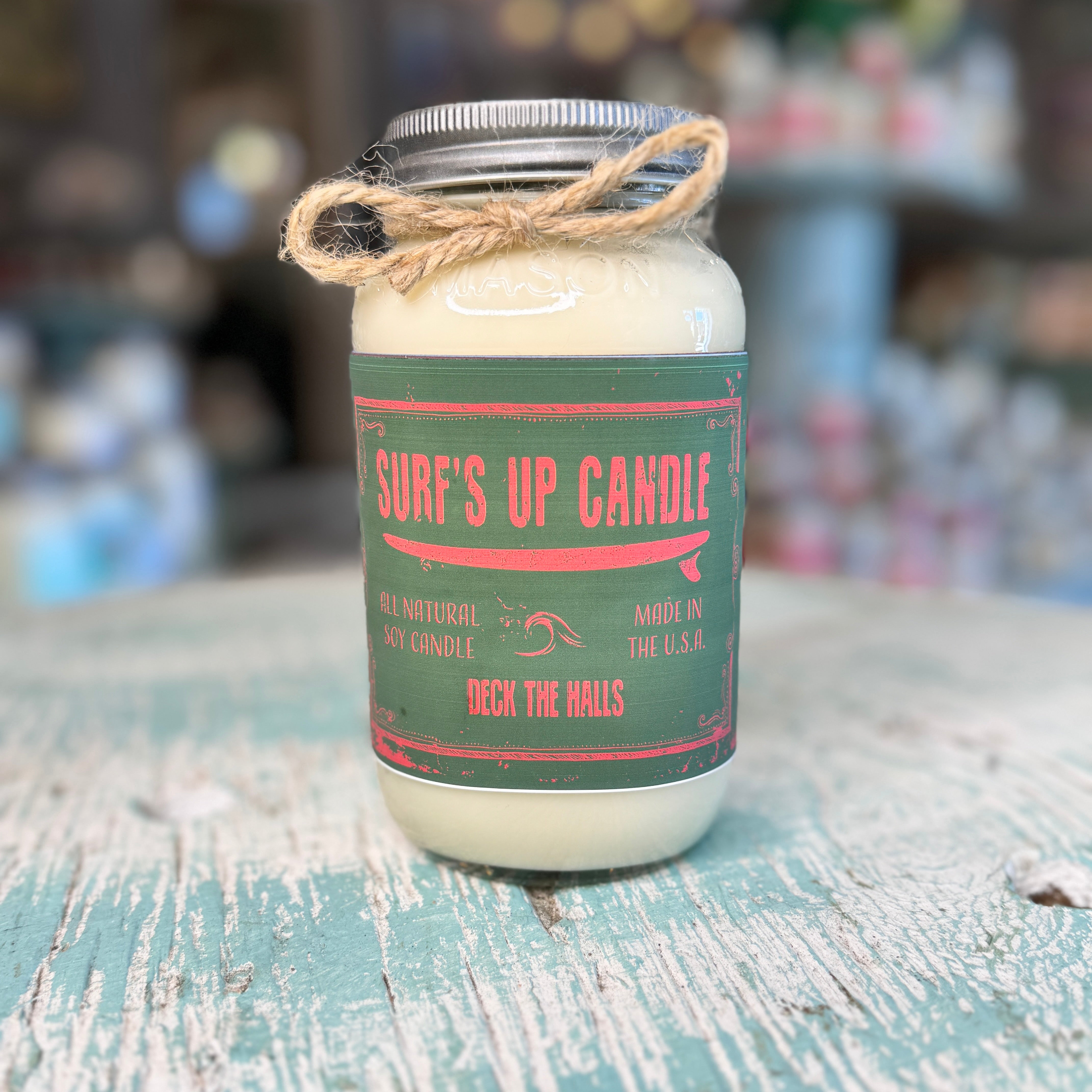 Deck The Halls Mason Jar Candle - Original Collection