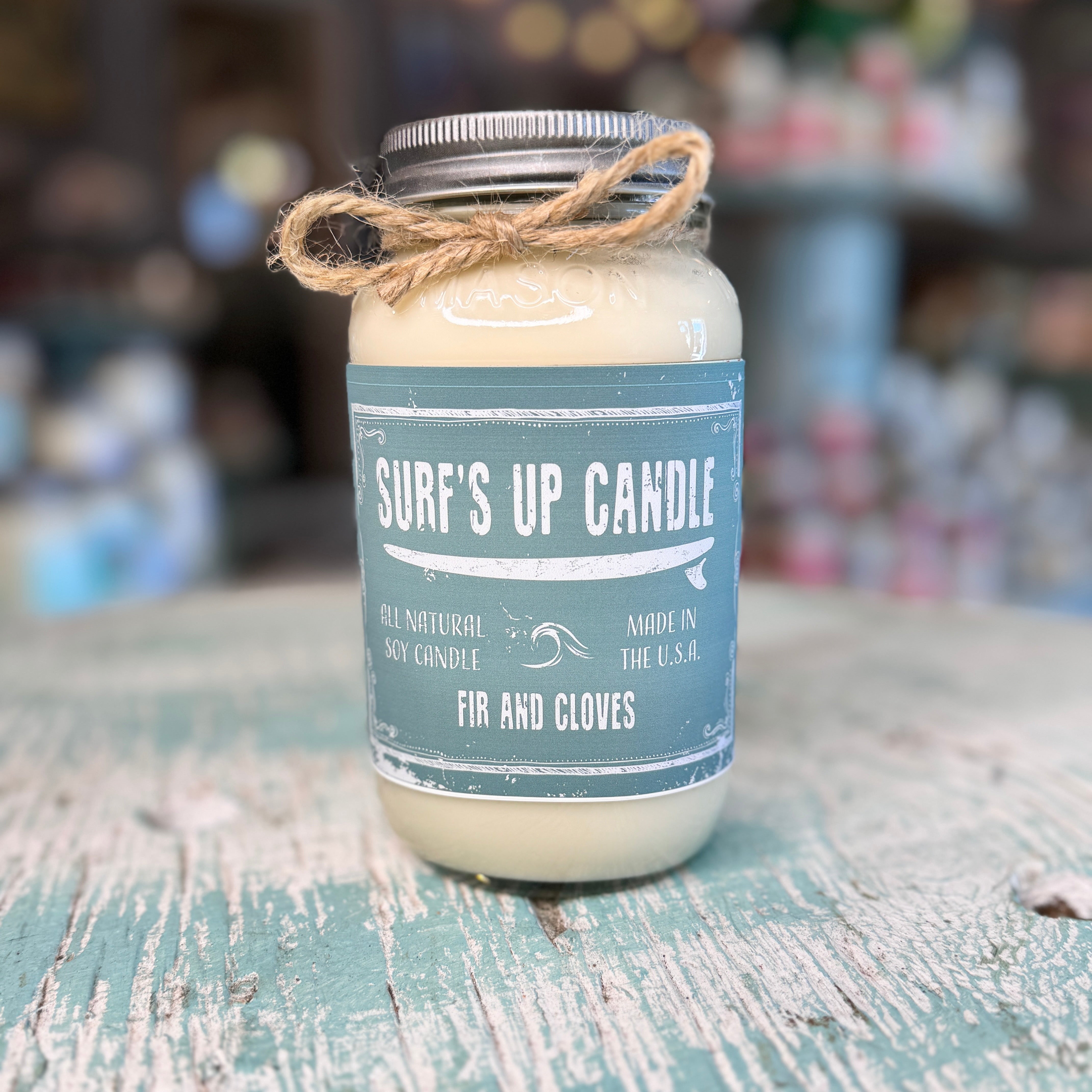 Fir & Cloves Mason Jar Candle - Original Collection