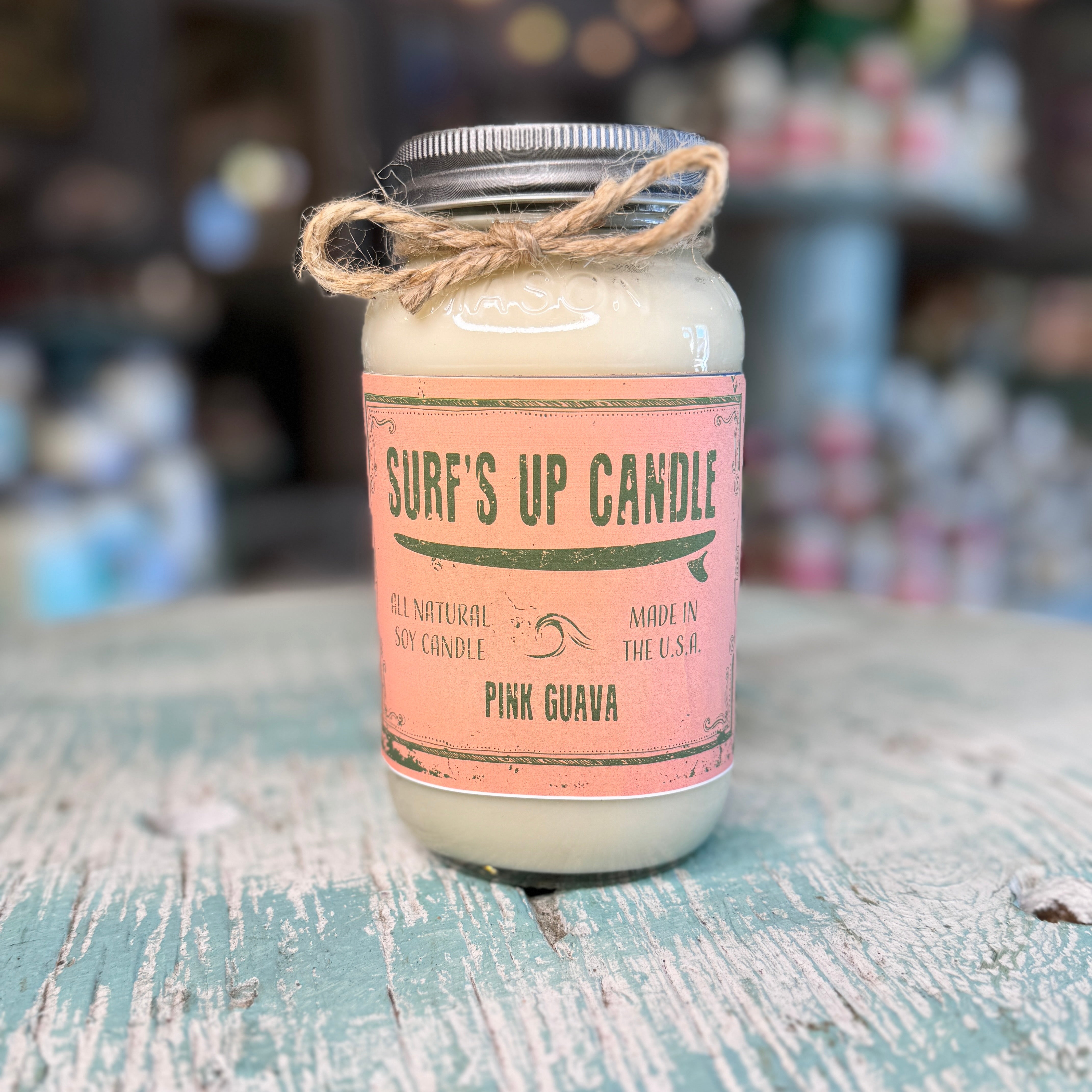 Pink Guava Mason Jar Candle - Original Collection