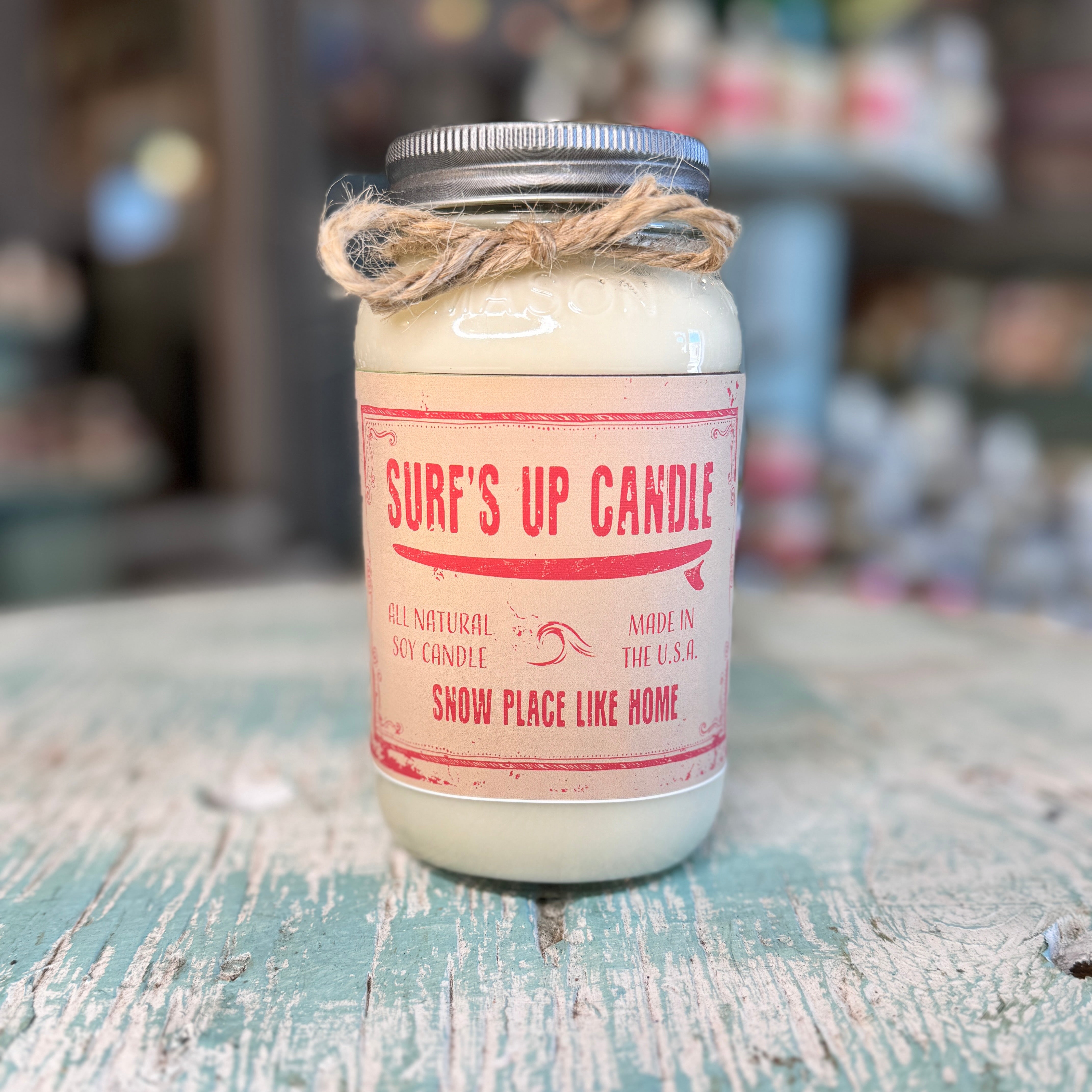 Snow Place Like Home Mason Jar Candle - Original Collection