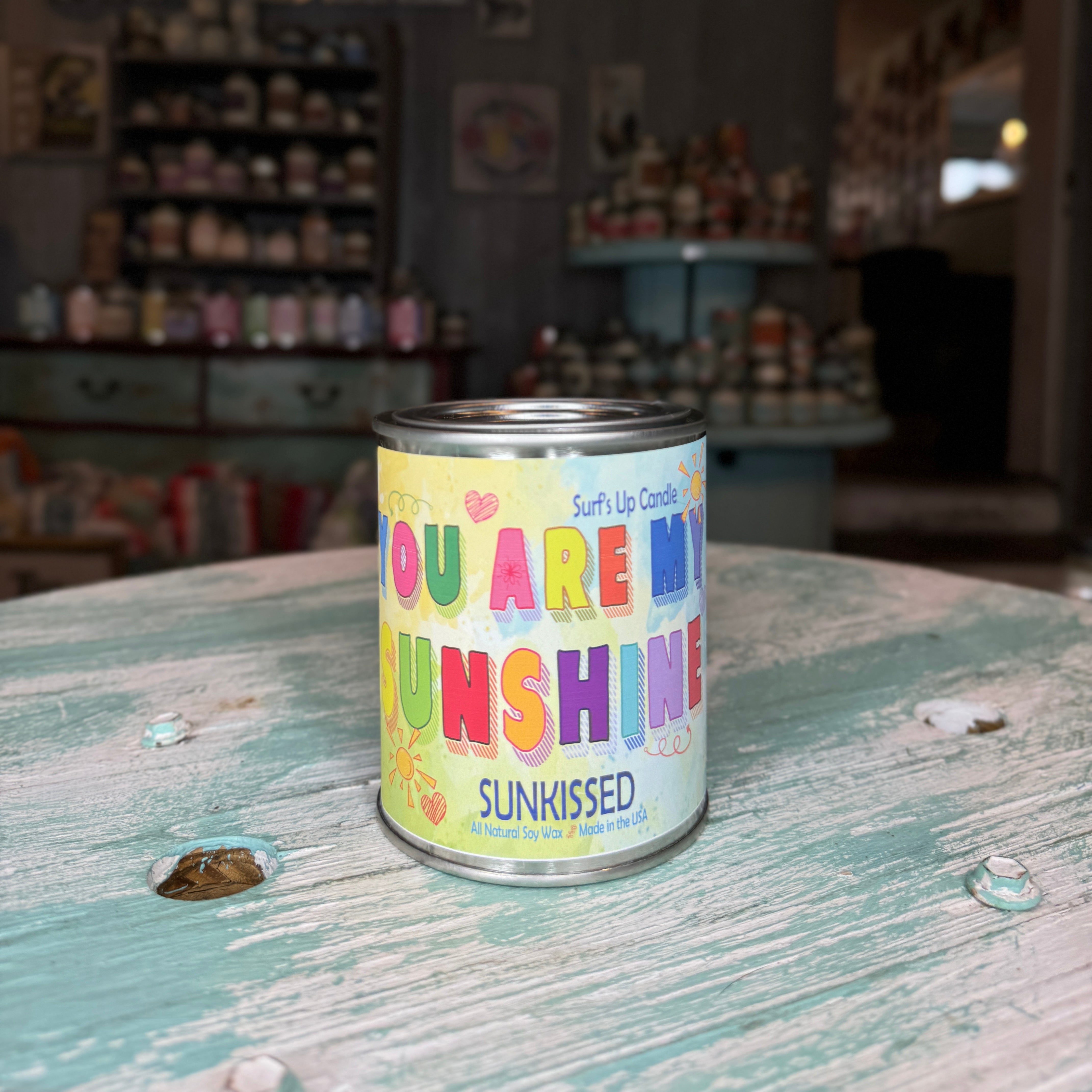 Sunkissed Paint Can Candle - Sunshine Collection