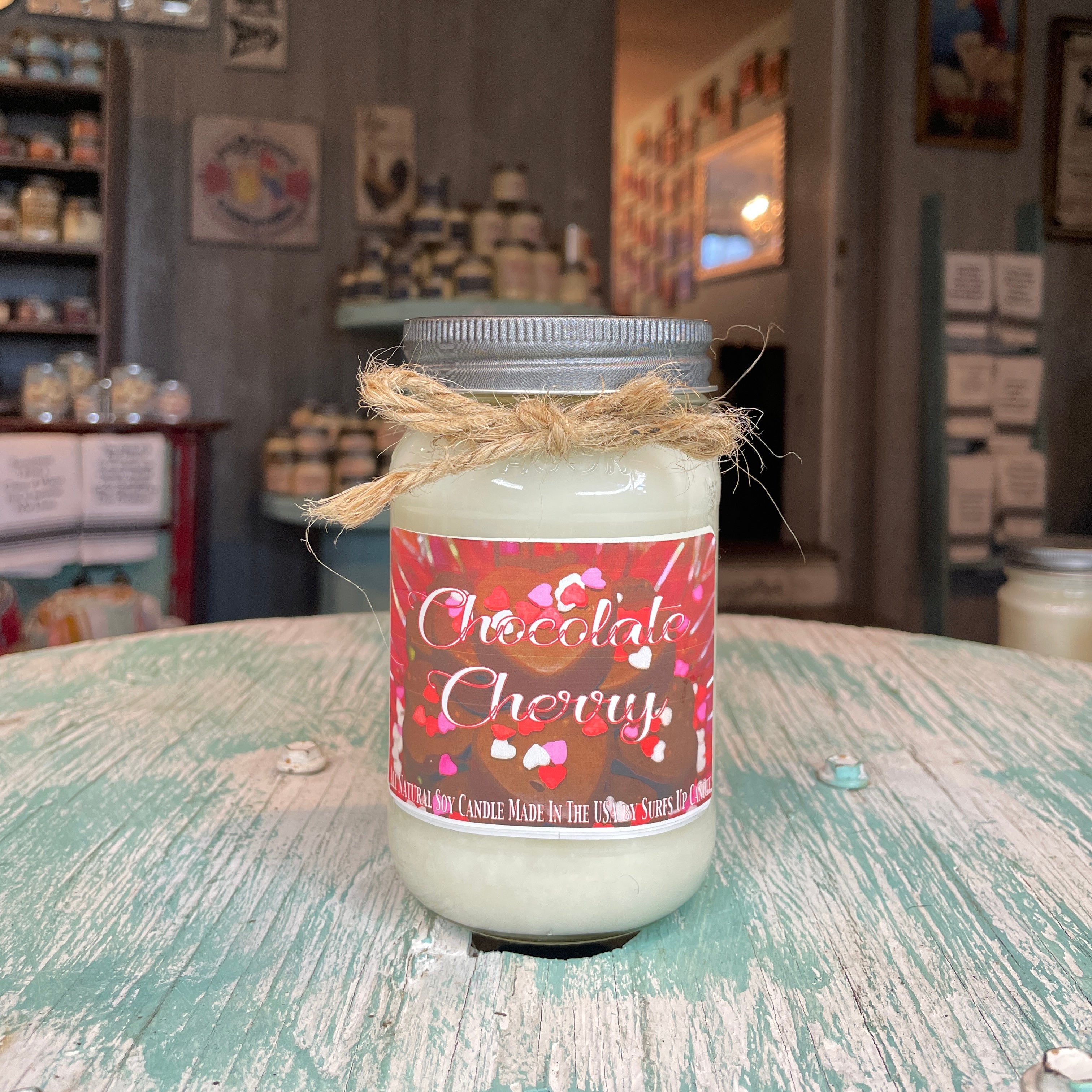 Chocolate Cherry Mason Jar - Valentine's Day Collection