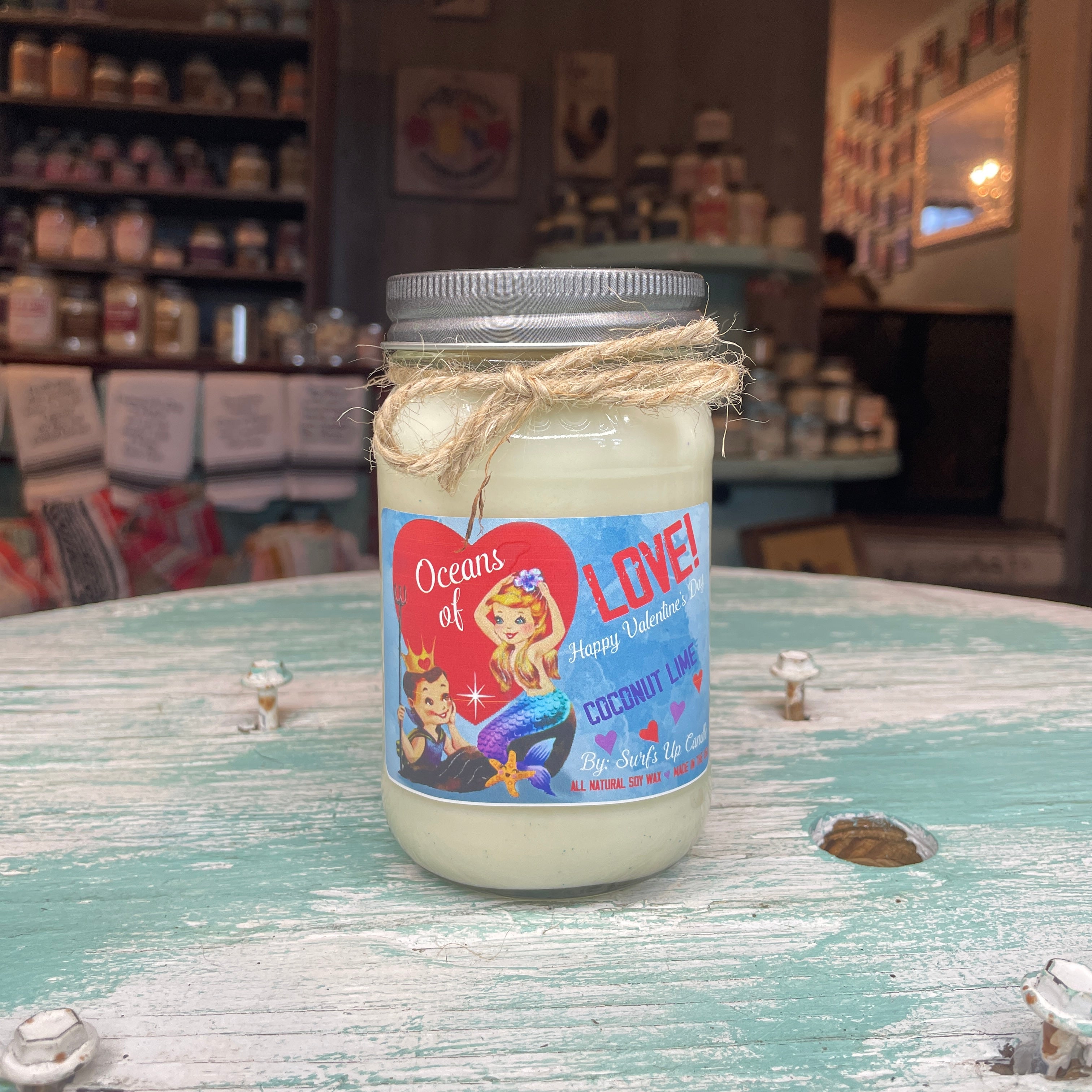 Under the Sea- Valentine's Day Mason Jar Trio