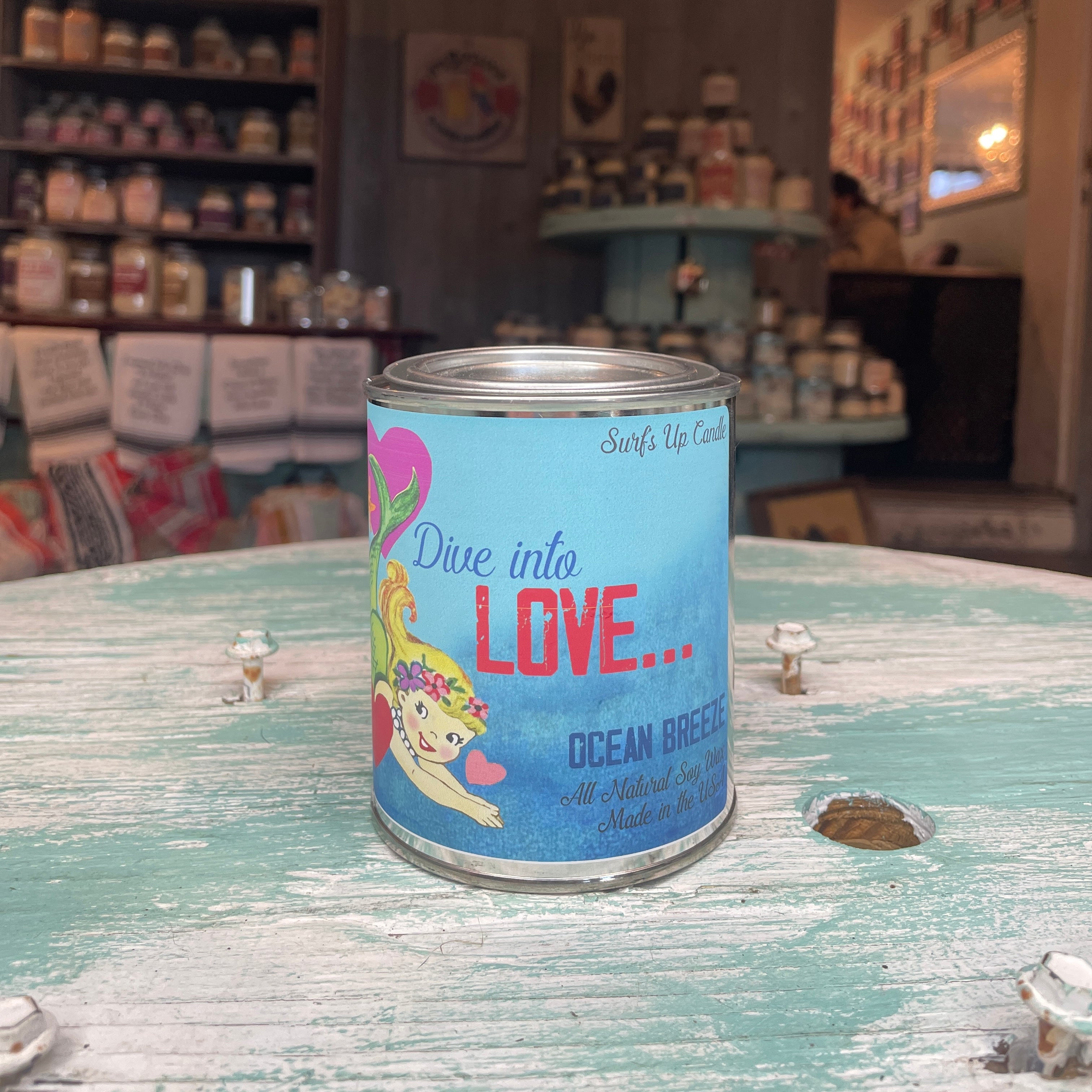 Under the Sea Paint Can Candle Trio - Valentine's Day Collection