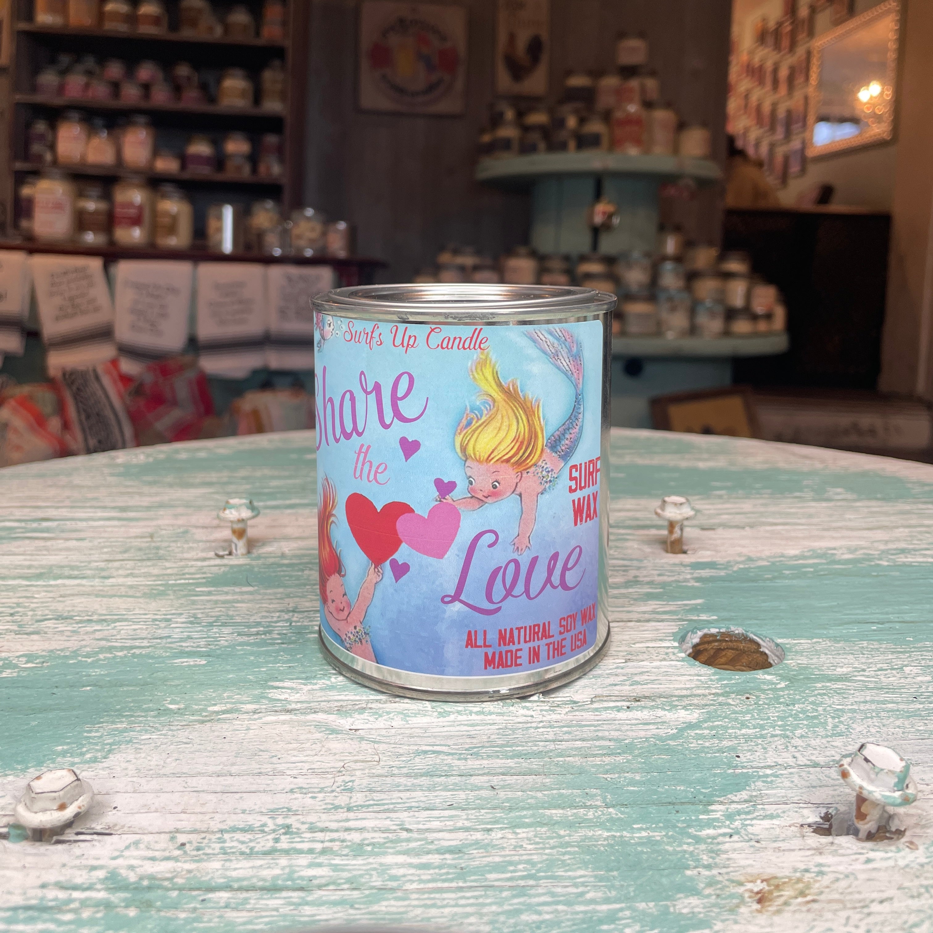 Under the Sea Paint Can Candle Trio - Valentine's Day Collection